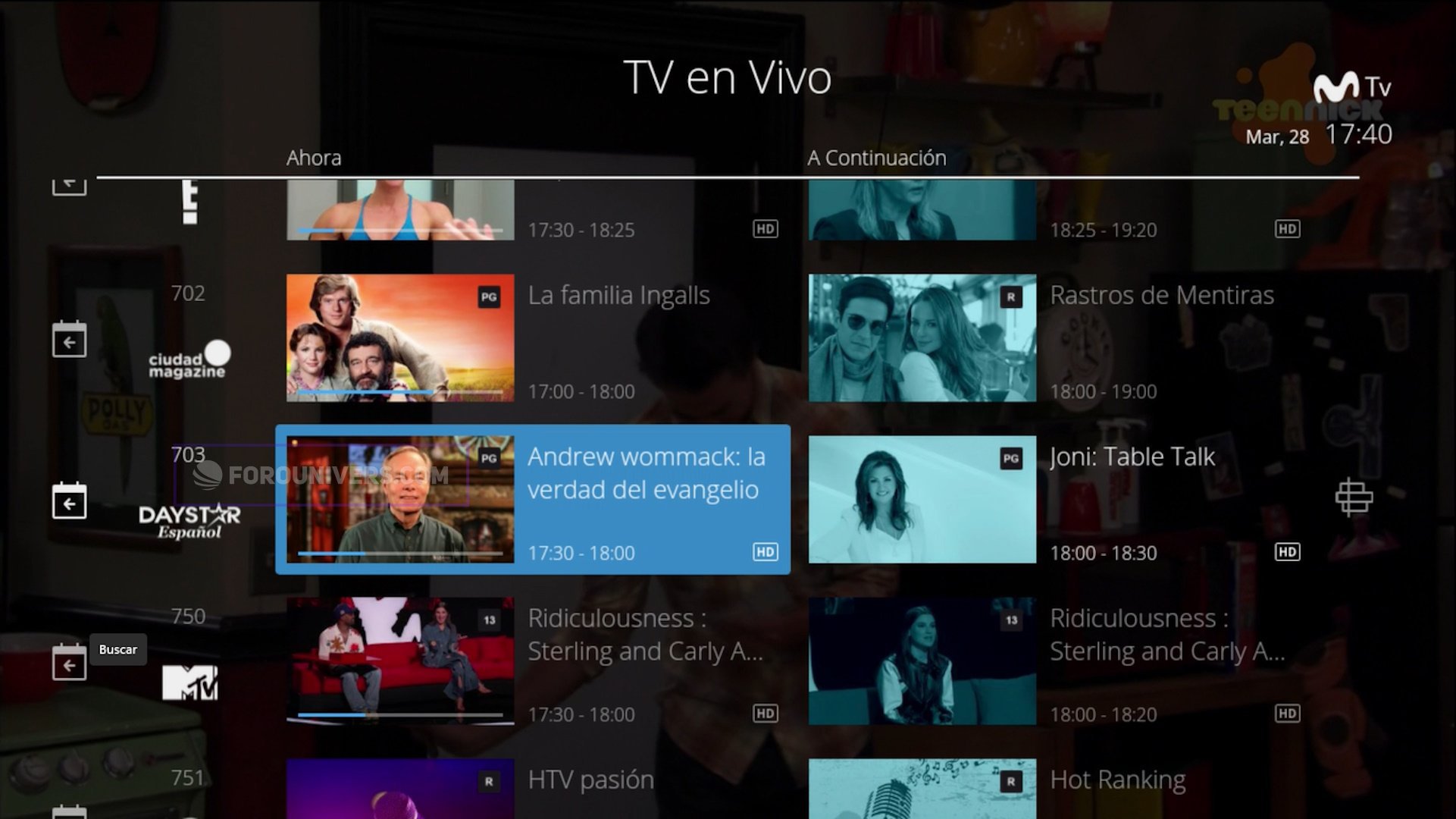 Movistar TV | Mendoza | Grilla de Canales | 2024